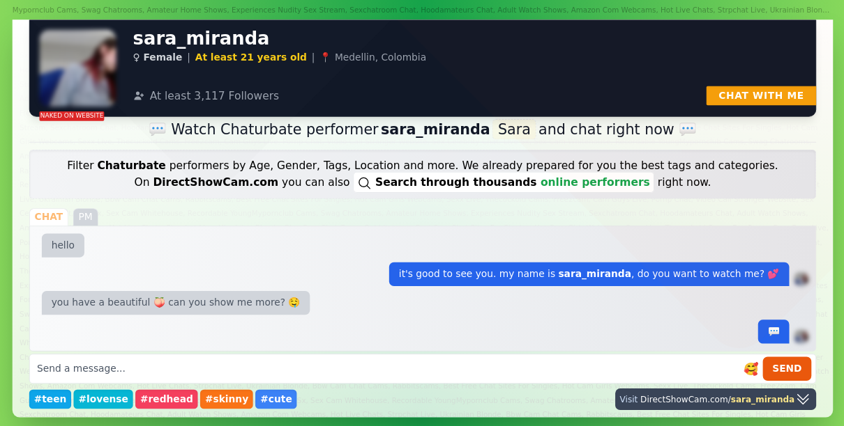 sara_miranda chaturbate live webcam chat