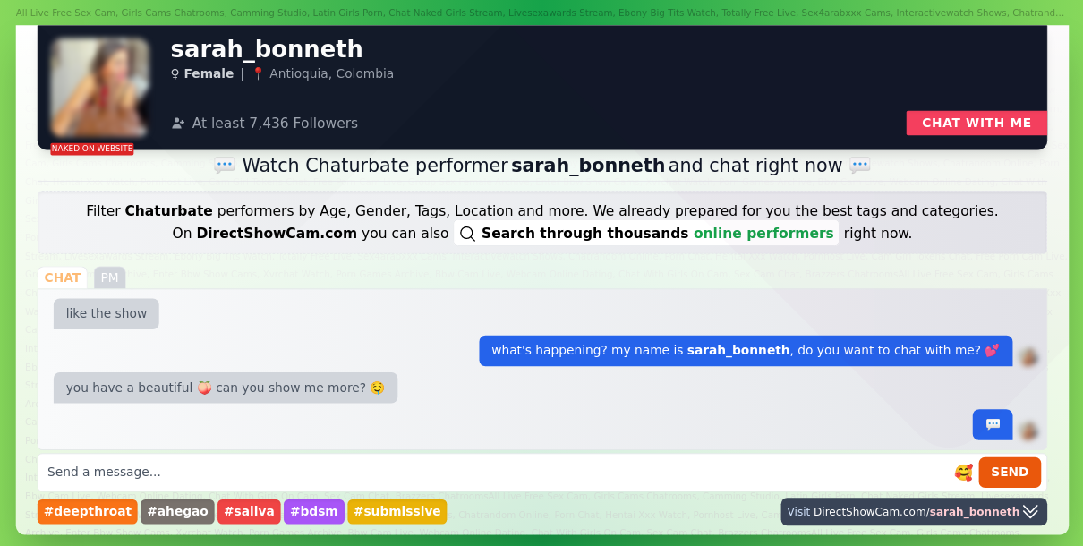 sarah_bonneth chaturbate live webcam chat