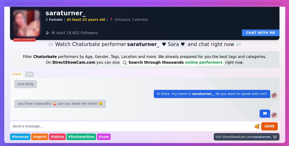 saraturner_ chaturbate live webcam chat