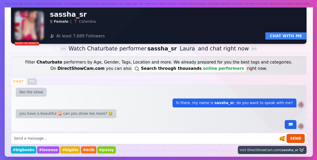 sassha_sr chaturbate live webcam chat