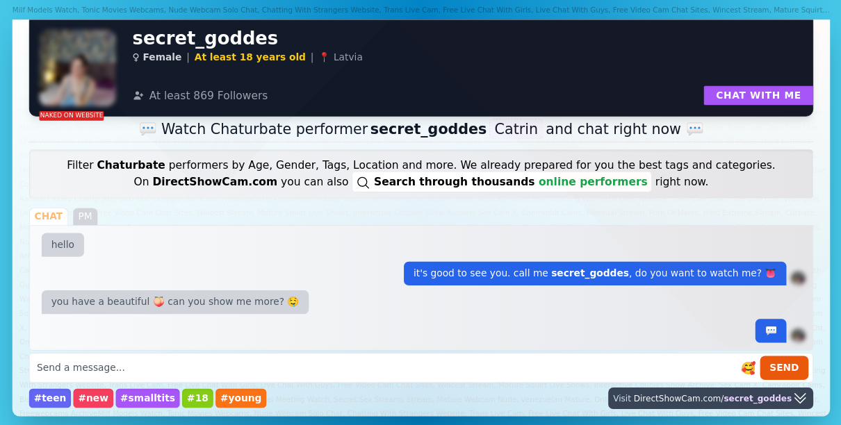 secret_goddes chaturbate live webcam chat
