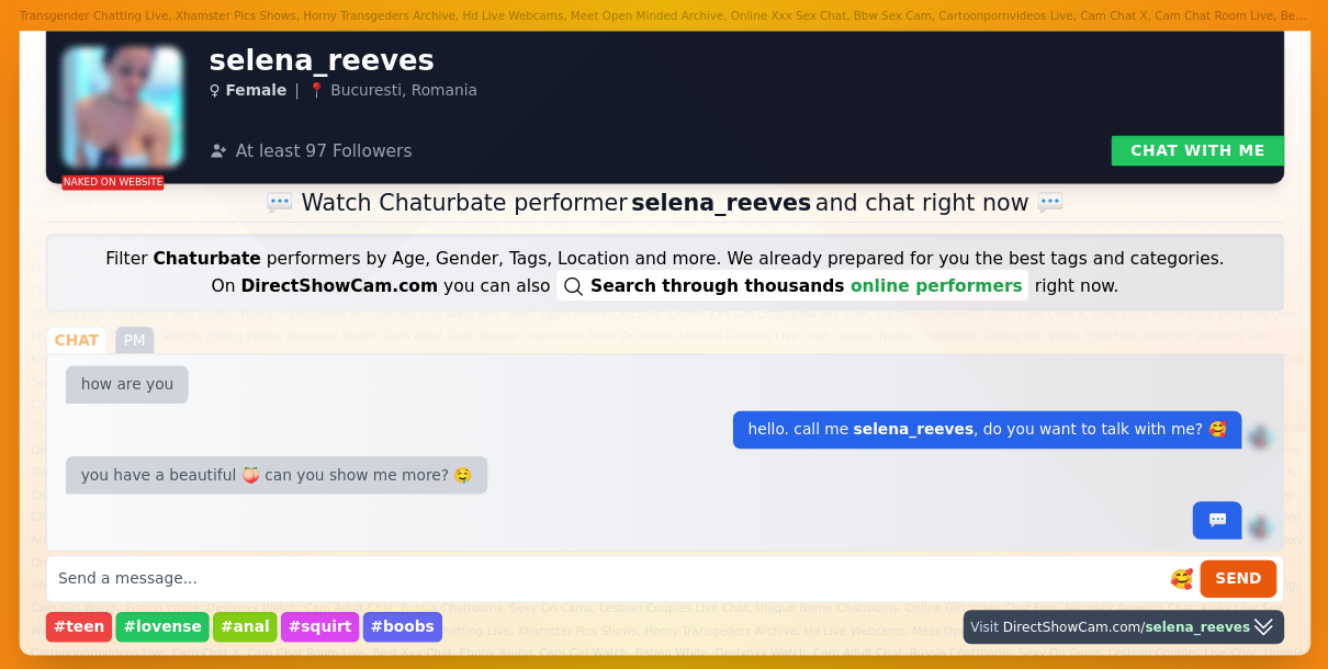 selena_reeves chaturbate live webcam chat