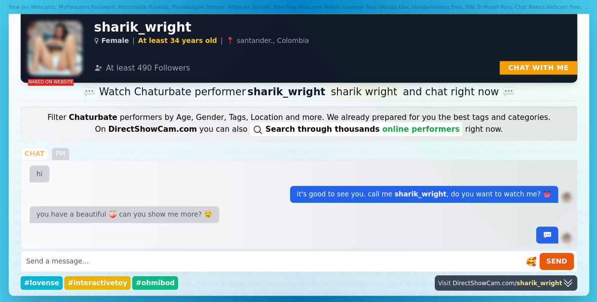 sharik_wright chaturbate live webcam chat