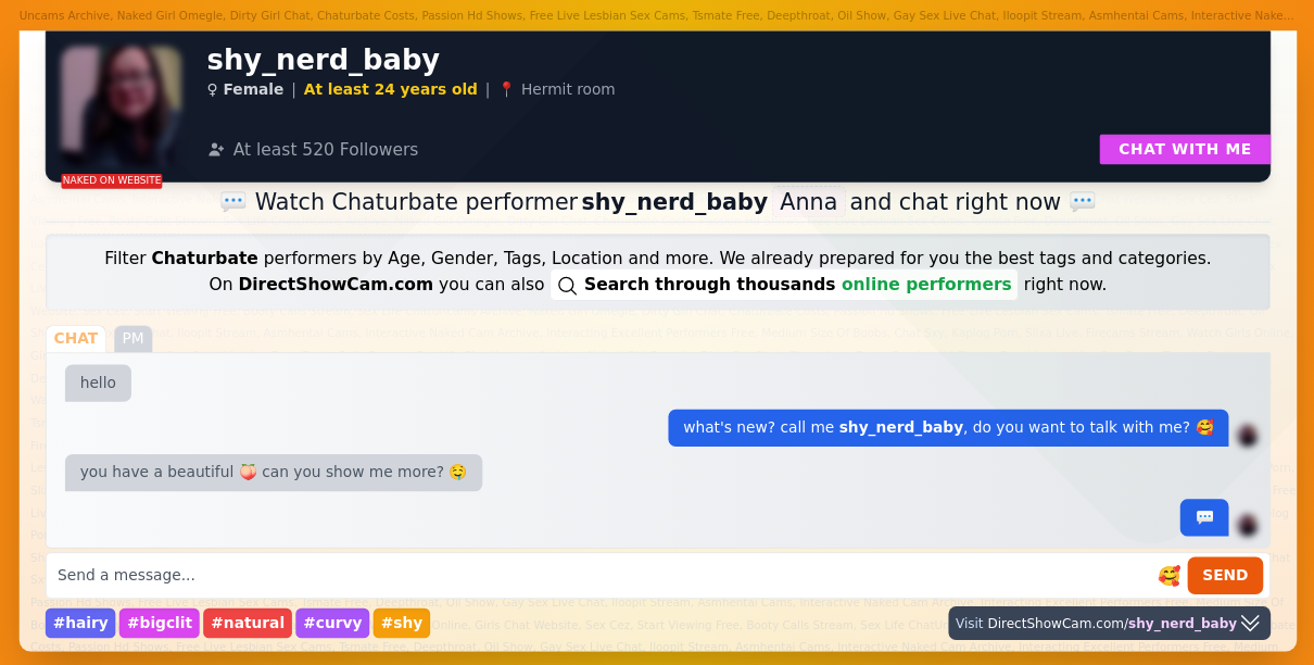 shy_nerd_baby chaturbate live webcam chat