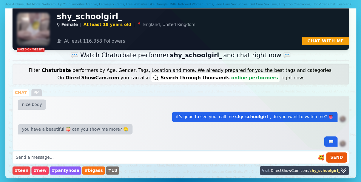 shy_schoolgirl_ chaturbate live webcam chat