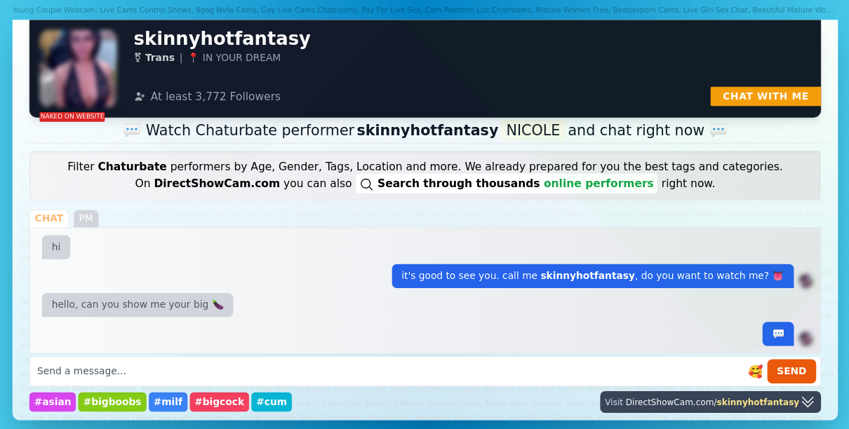 skinnyhotfantasy chaturbate live webcam chat