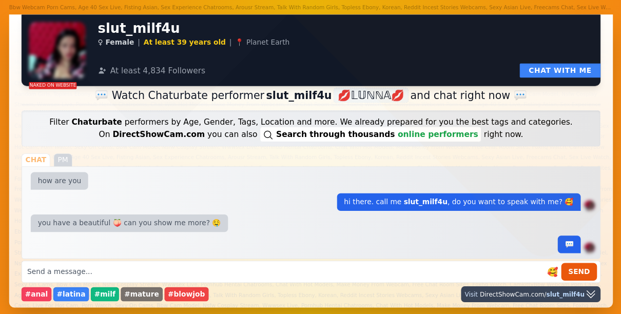 slut_milf4u chaturbate live webcam chat