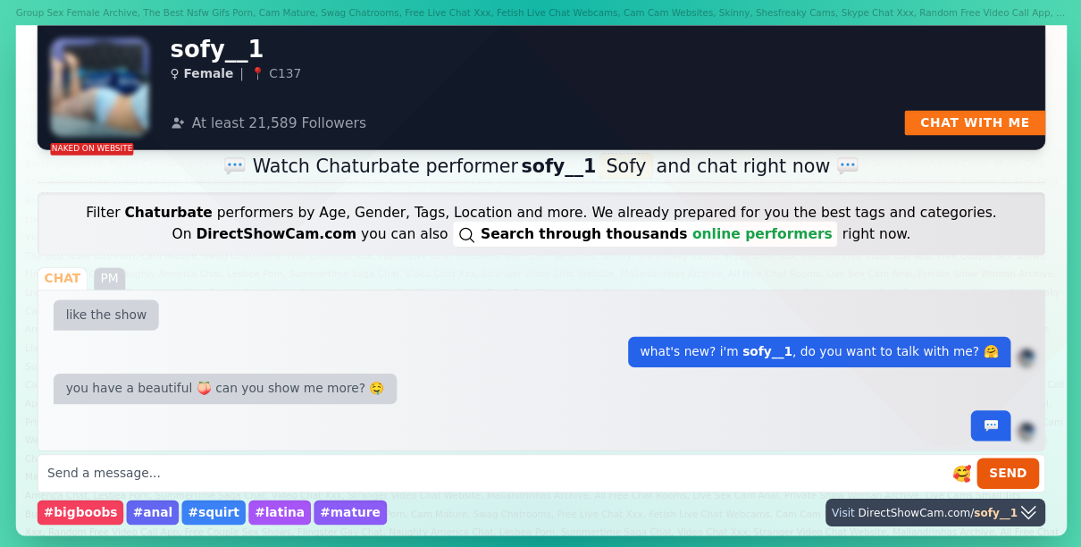 sofy__1 chaturbate live webcam chat