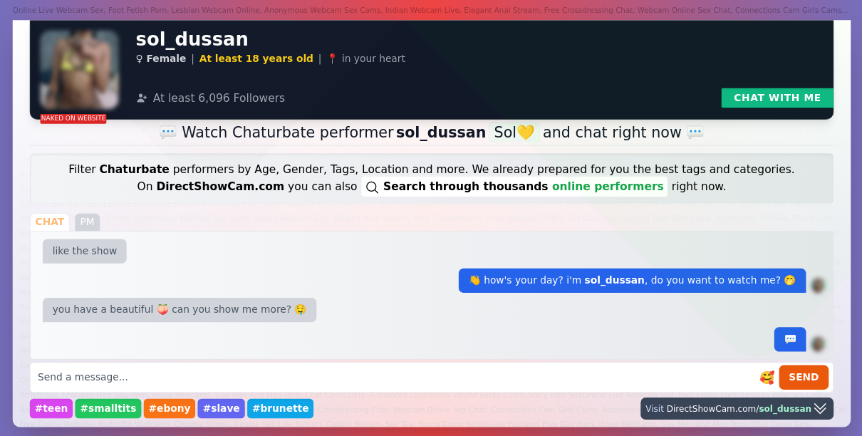 sol_dussan chaturbate live webcam chat