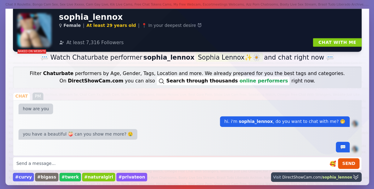 sophia_lennox chaturbate live webcam chat