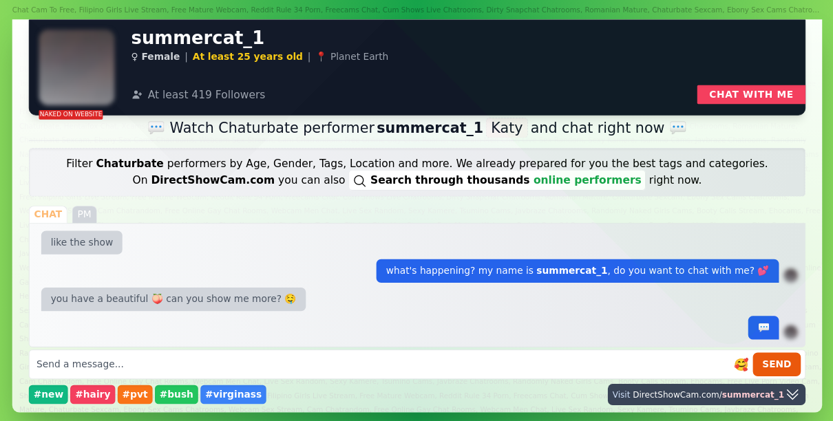 summercat_1 chaturbate live webcam chat