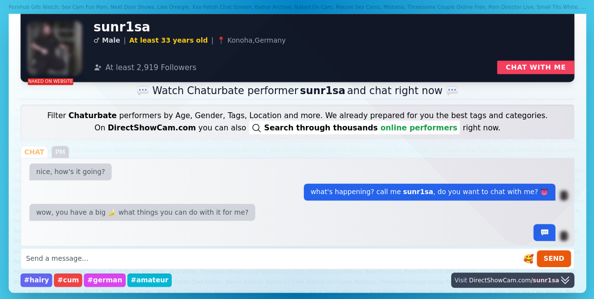 sunr1sa chaturbate live webcam chat