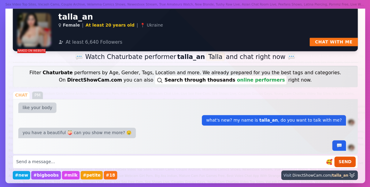talla_an chaturbate live webcam chat