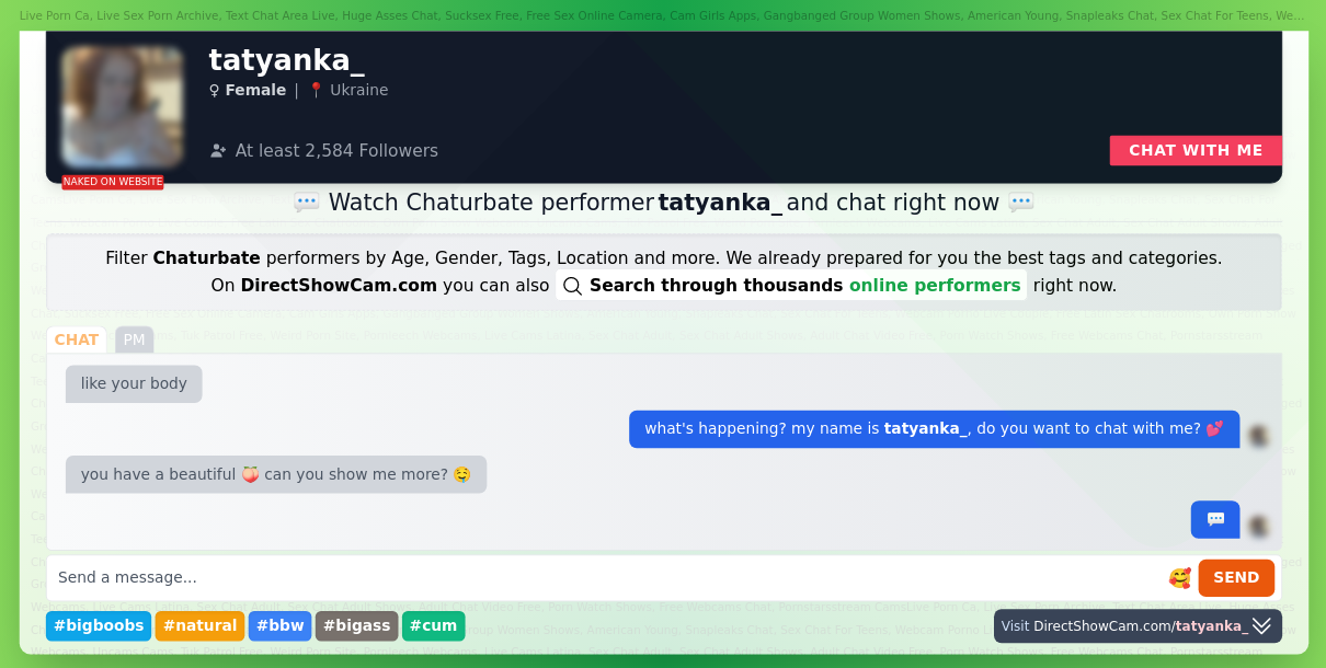 tatyanka_ chaturbate live webcam chat