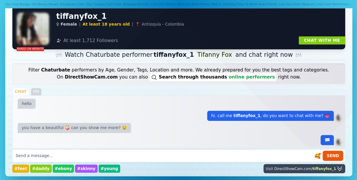 tiffanyfox_1 chaturbate live webcam chat