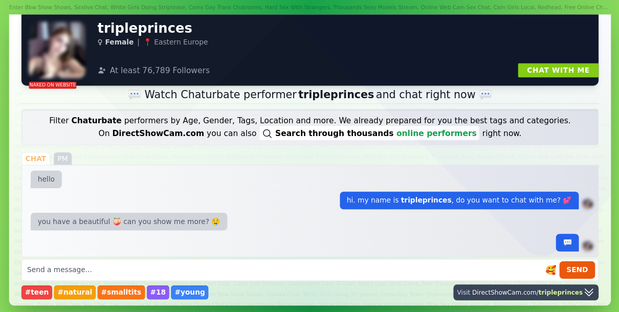 tripleprinces chaturbate live webcam chat