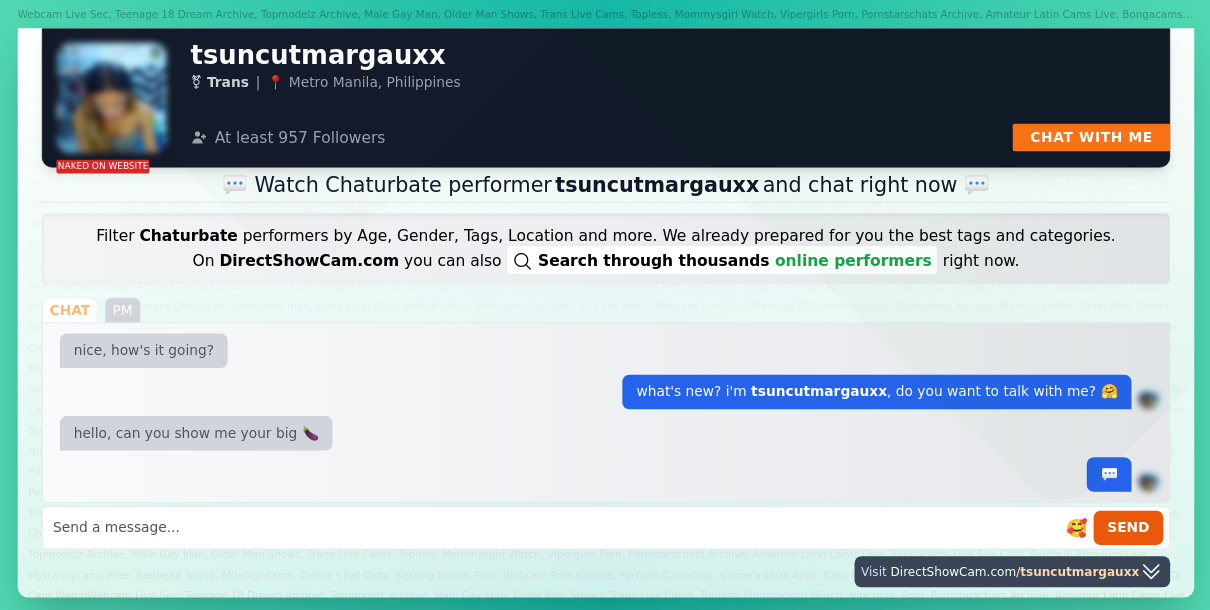 tsuncutmargauxx chaturbate live webcam chat