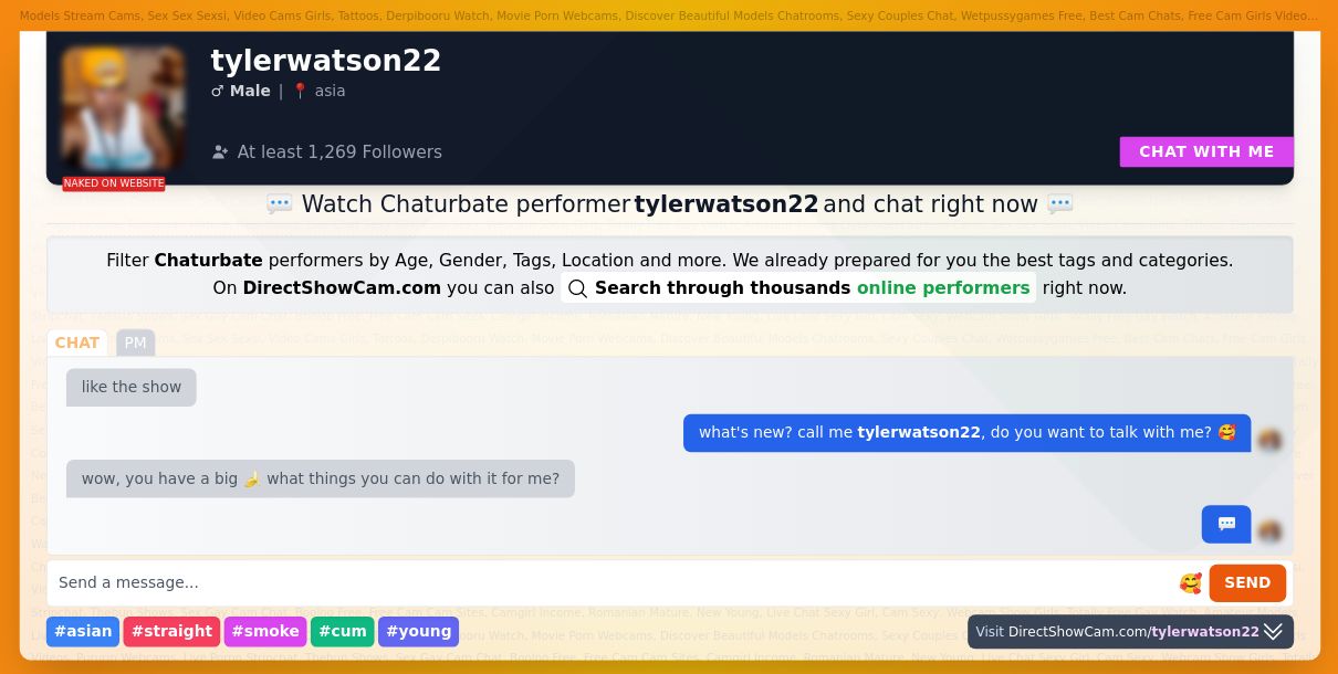 tylerwatson22 chaturbate live webcam chat