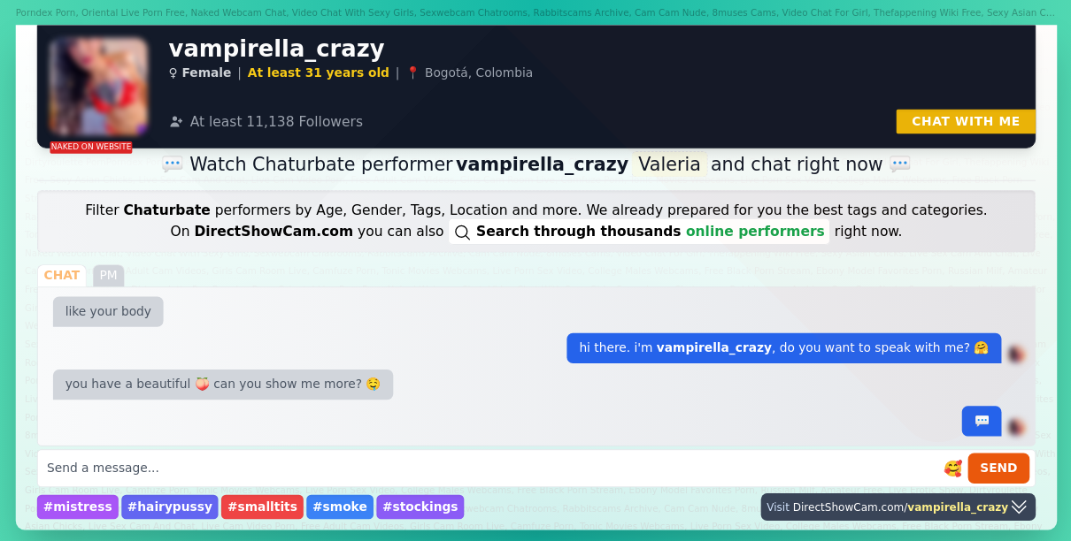 vampirella_crazy chaturbate live webcam chat