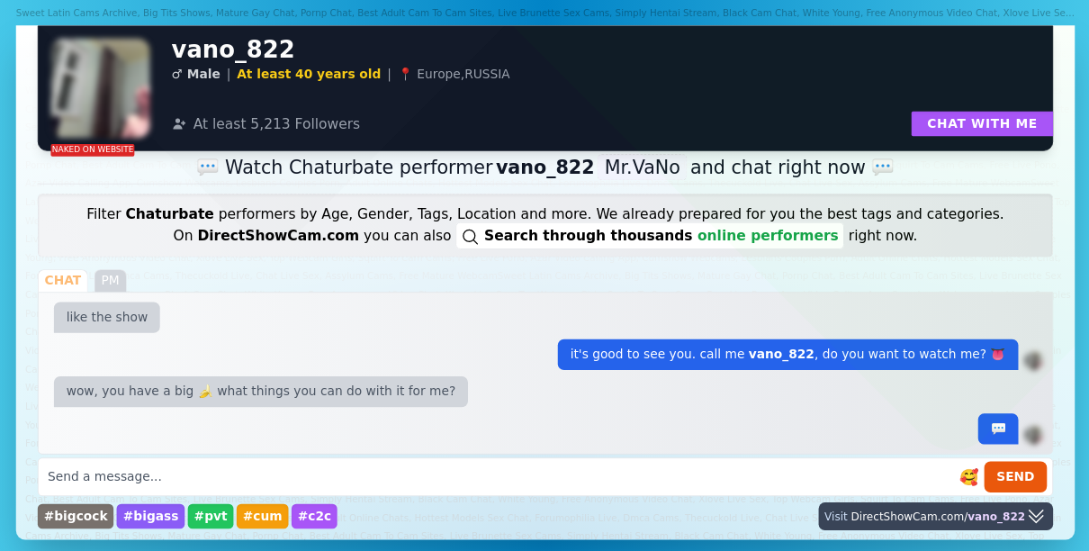 vano_822 chaturbate live webcam chat