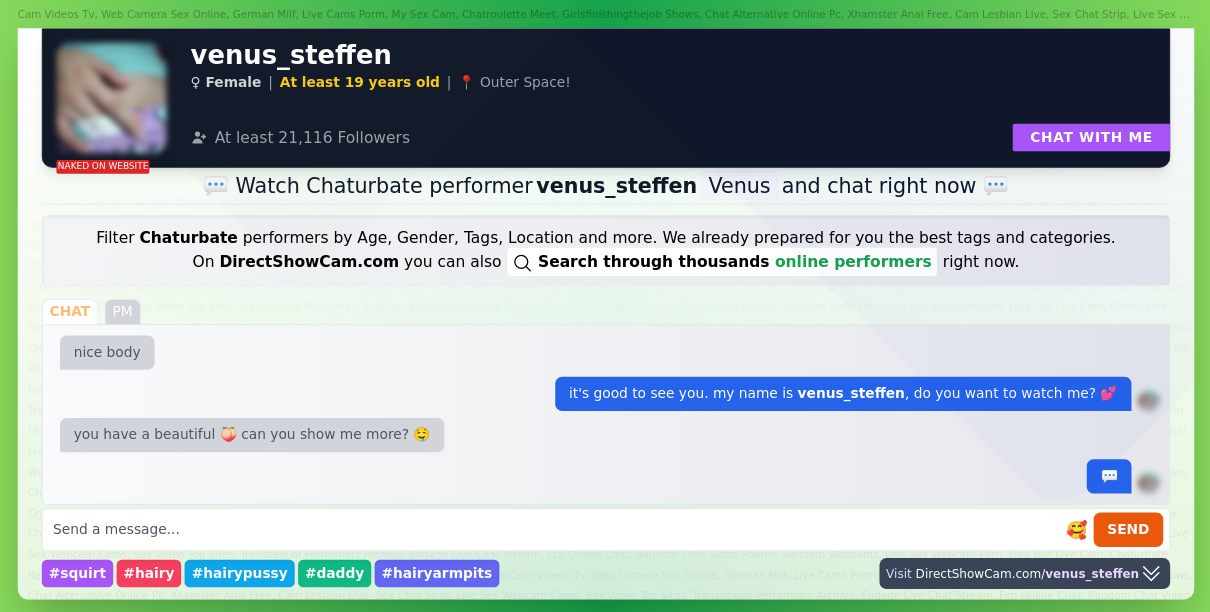 venus_steffen chaturbate live webcam chat