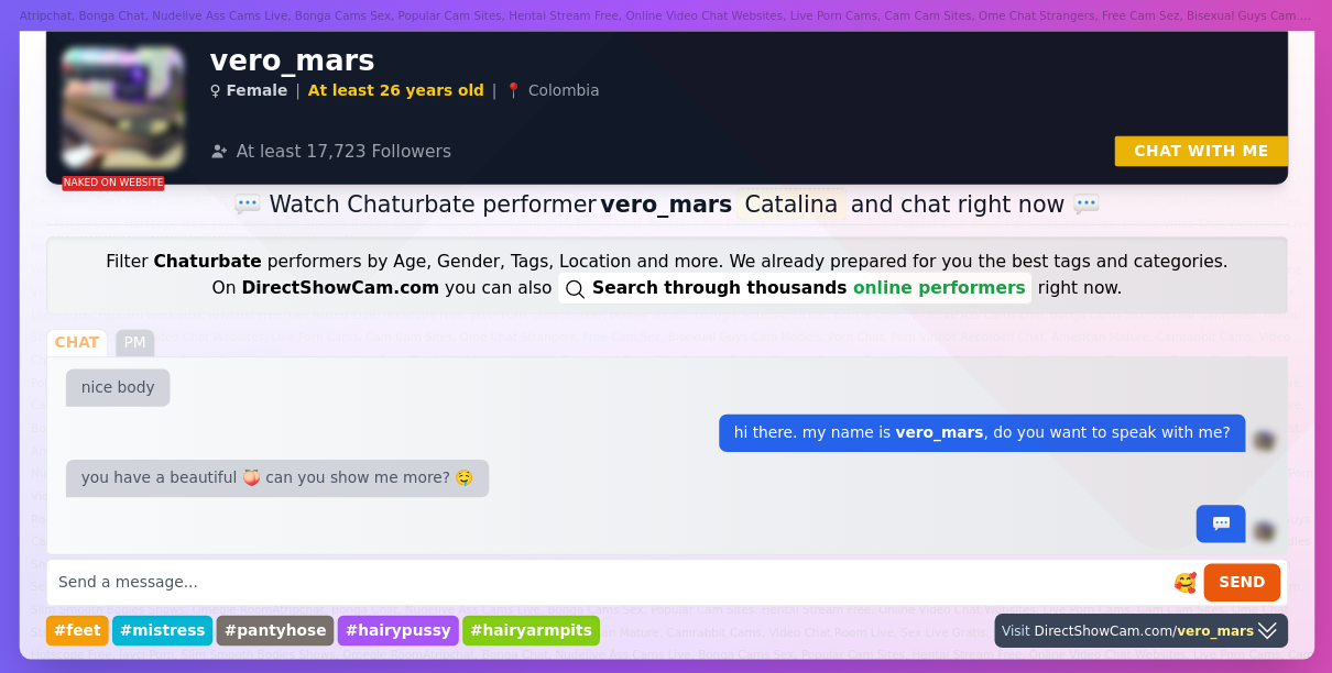 vero_mars chaturbate live webcam chat