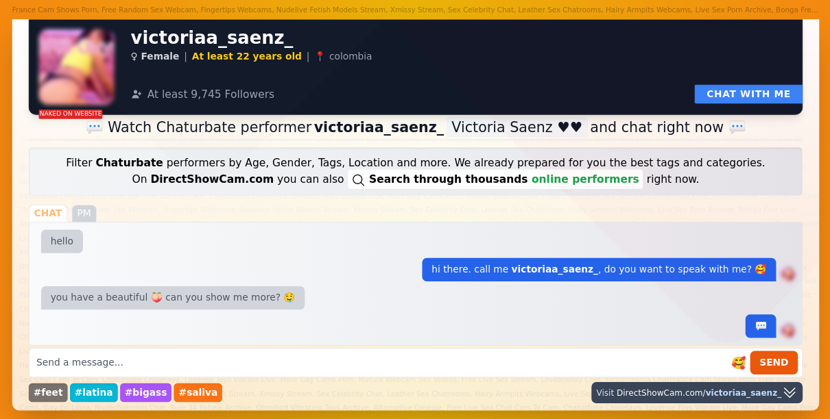 victoriaa_saenz_ chaturbate live webcam chat