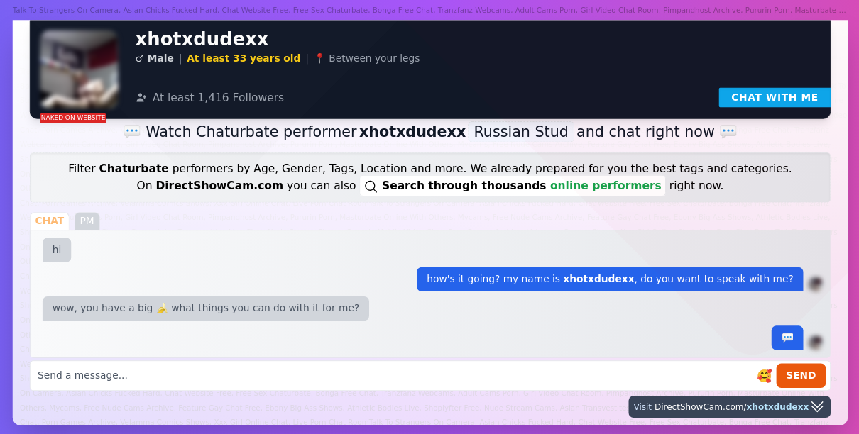 xhotxdudexx chaturbate live webcam chat