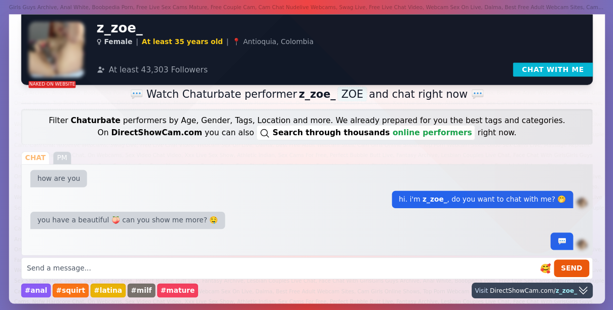 z_zoe_ chaturbate live webcam chat