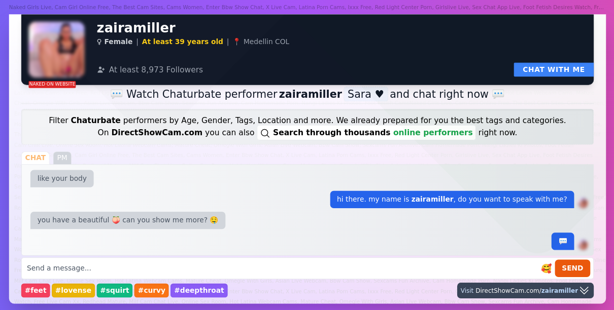 zairamiller chaturbate live webcam chat