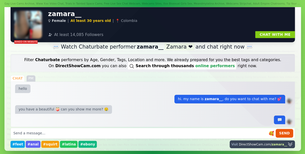 zamara__ chaturbate live webcam chat