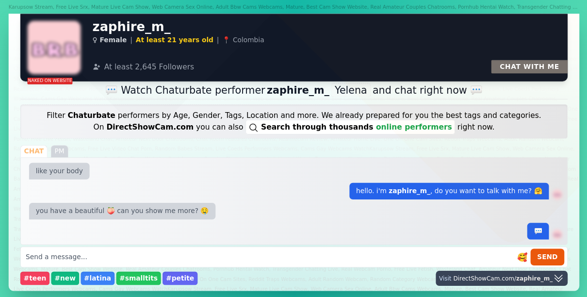 zaphire_m_ chaturbate live webcam chat