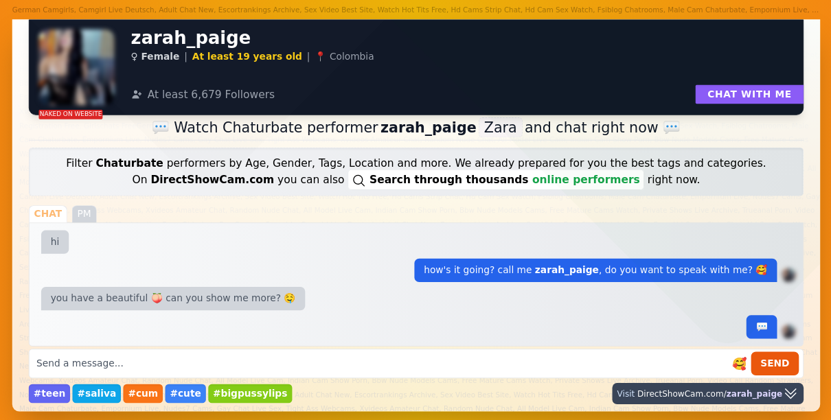 zarah_paige chaturbate live webcam chat