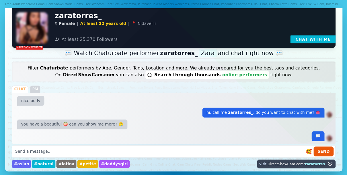 zaratorres_ chaturbate live webcam chat